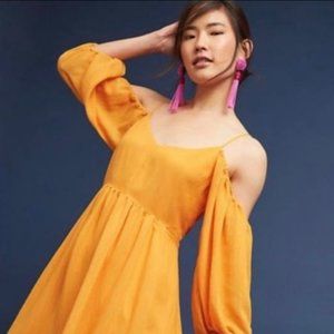 Anthropologie Dresses Moulinette Soeurs Orange Dress